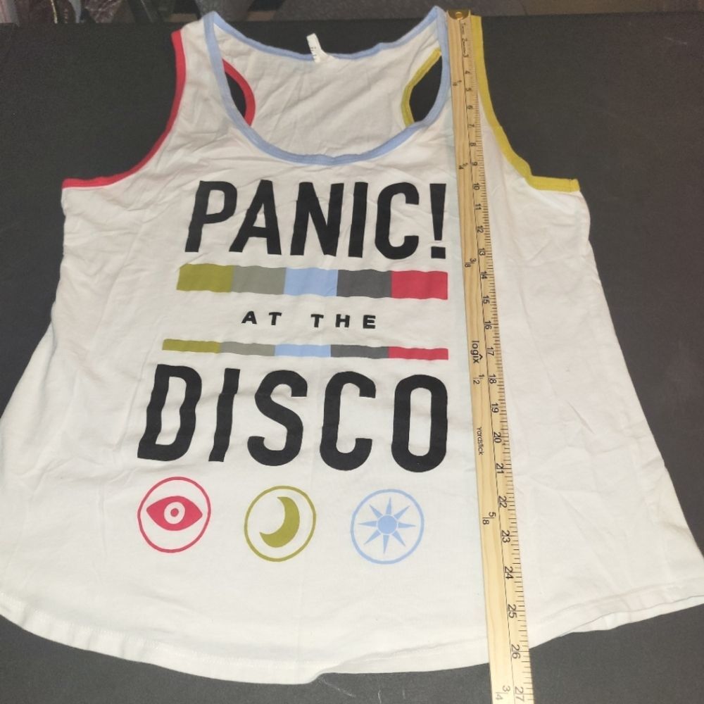 Panic! At The Disco White Band Tank XL - Picture 7 of 9